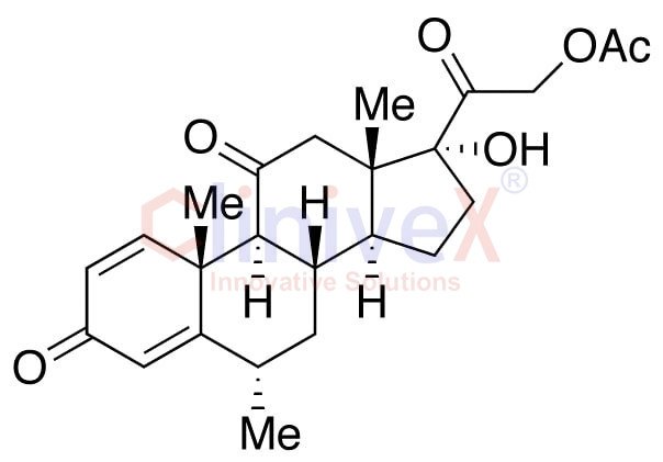 (11β)-21-(Acetyloxy)-11,17-dihydroxy-6-methylpregna-1,4,6-triene-3,20-dione