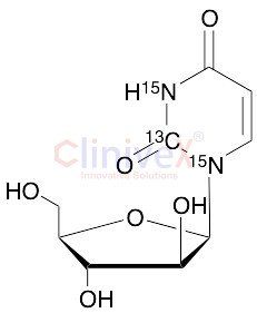 1-Beta-D-Arabinofuranosyluracil-13C,15N2