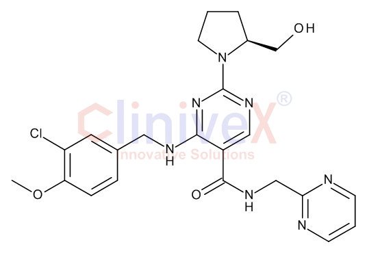 Avanafil 100 µg/mL in Acetonitrile:Dimethylsulfoxide