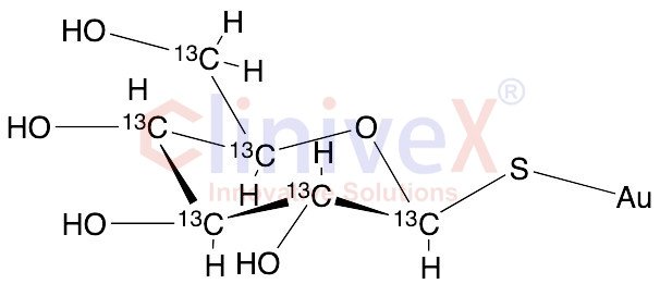 Aurothioglucose 70%-13C6
