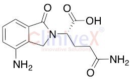 (S)-5-Amino-2-(4-amino-1-oxoisoindolin-2-yl)-5-oxopentanoic Acid