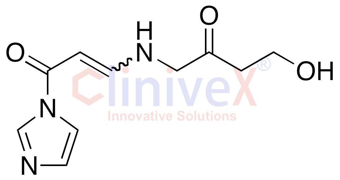 1-(4-Aza-8-hydroxy-6-oxo)oct-2-en-1-oylimidazole(mixture E/Z)