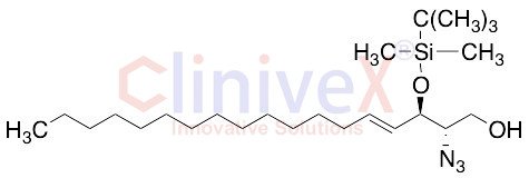 (2S,3R,4E)-2-Azido-3-(tert-butyldimethylsilyl)-erythro-sphingosine