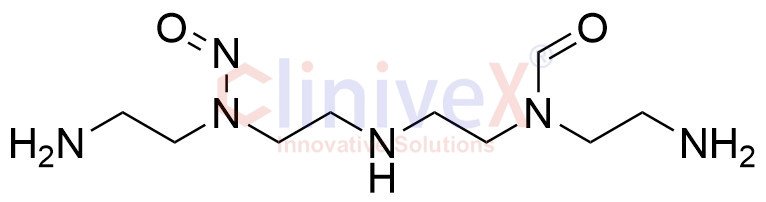 N-(2-aminoethyl)-N-(2-((2-((2-aminoethyl)(nitroso)amino)ethyl)amino)ethyl)formamide