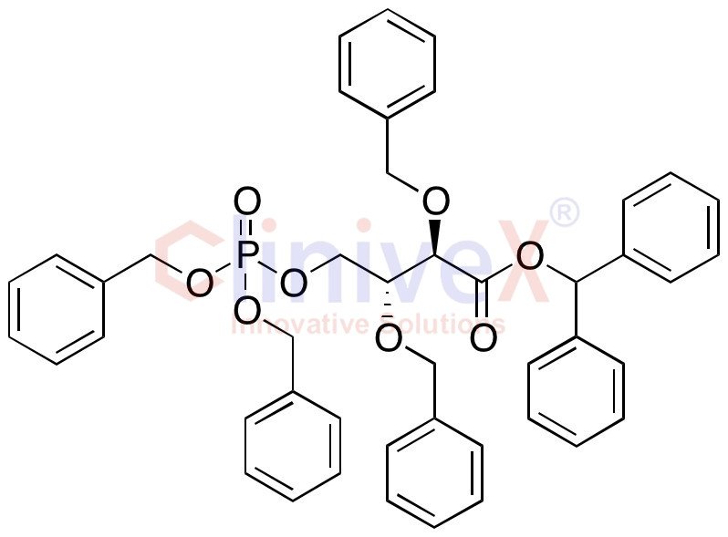 (2R,3R)-Benzhydryl 2,3-Bis(benzyloxy)-4-((bis(benzyloxy)phosphoryl)oxy)butanoate