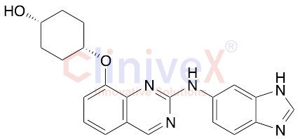 cis-4-[[2-(1H-Benzimidazol-6-ylamino)-8-quinazolinyl]oxy]-cyclohexanol