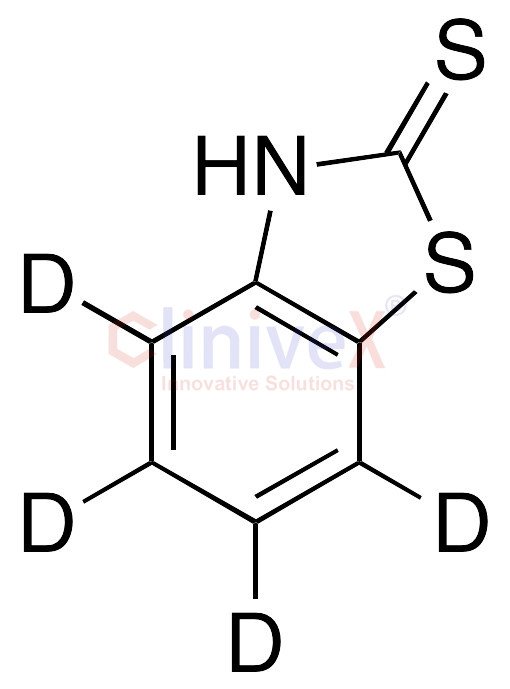 2-Benzothiazolethiol-d4