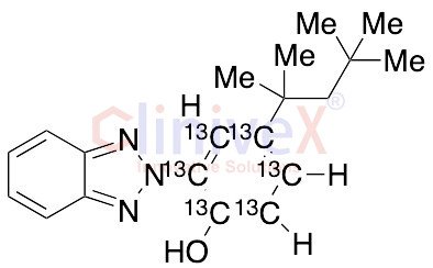 2-Benzotriazolyl-4-tert-octylphenol-13C6