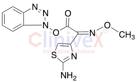 1-Benzotriazolyl-(Z)-2-(2-aminothiazol-4-yl)-2-methoxyiminoacetate