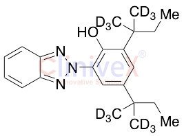 2-(2H-Benzotriazol-2-yl)-4,6-di-tert-pentylphenol-d12 (Major)
