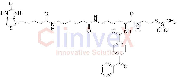 2-[Nalpha-Benzoylbenzoicamido-N6-(6-biotinamidocaproyl)-L-lysinylamido]ethyl Methanethiosulfonate