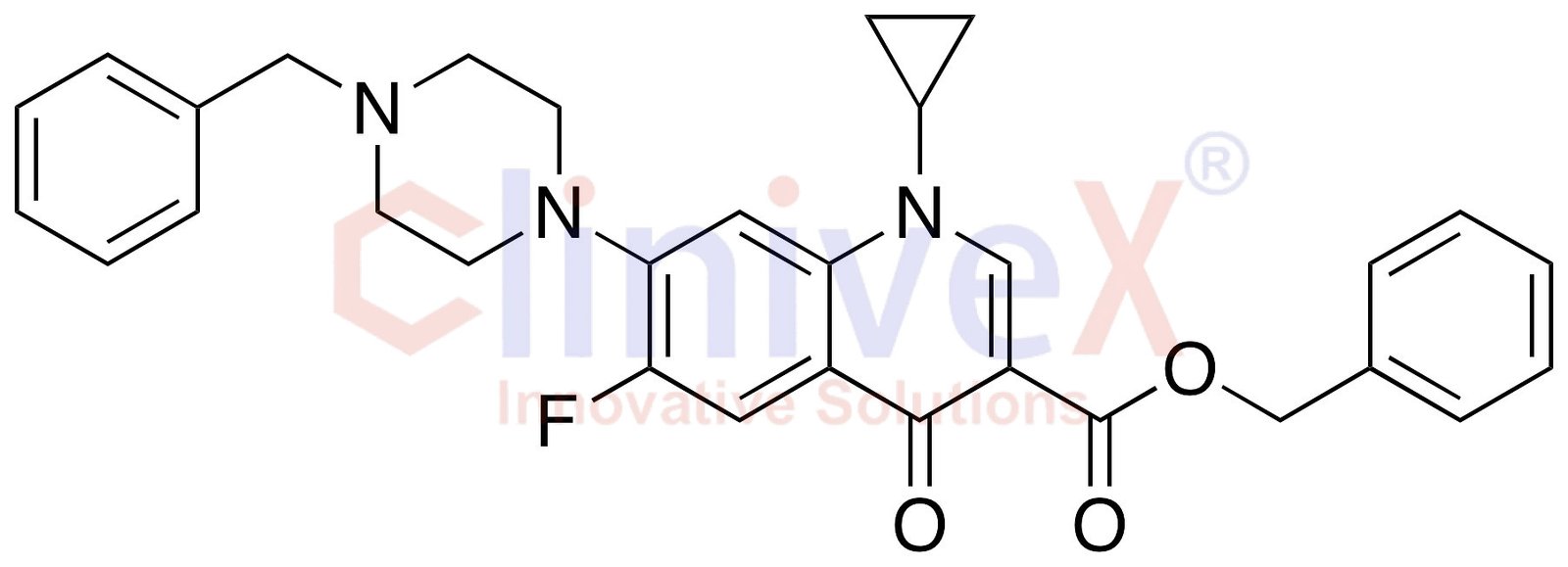 N-Benzyl Ciprofloxacin Benzyl Ester