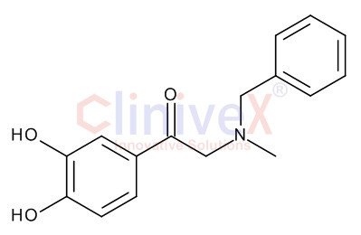 2-(Benzylmethylamino)-3',4'-dihydroxyacetophenone