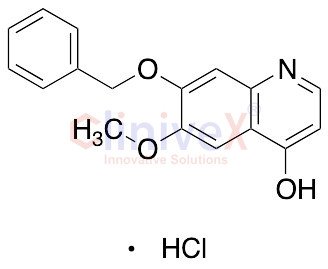 7-Benzyloxy-4-hydroxy-6-methoxyquinoline Hydrochloride