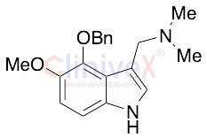 4-(Benzyloxy)-3-[(dimethylamino)methyl]-5-methoxyindole
