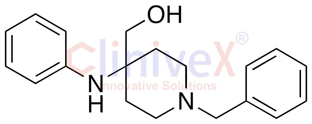 1-Benzyl-4-phenylamino-4-(hydroxymethyl)piperidine
