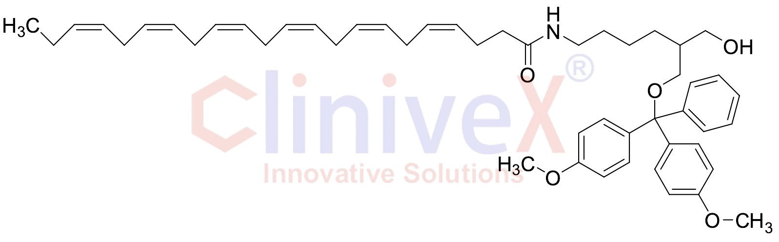 (4Z,7Z,10Z,13Z,16Z,19Z)-N-(6-(Bis(4-methoxyphenyl)(phenyl)methoxy)-5-(hydroxymethyl)hexyl)docosa-4,7,10,13,16,19-hexaenamide