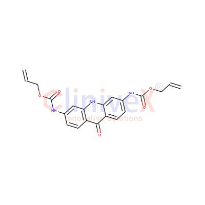 2,7-Bis(alloxycarbonylamino)-9(10H)acridine