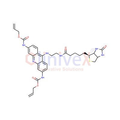 2,7-Bis(alloxycarbonylamino)-9-(biotinylaminoethylamino)acridine