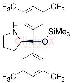 (2R)-2-[Bis[3,5-bis(trifluoromethyl)phenyl][(trimethylsilyl)oxy]methyl]-pyrrolidine
