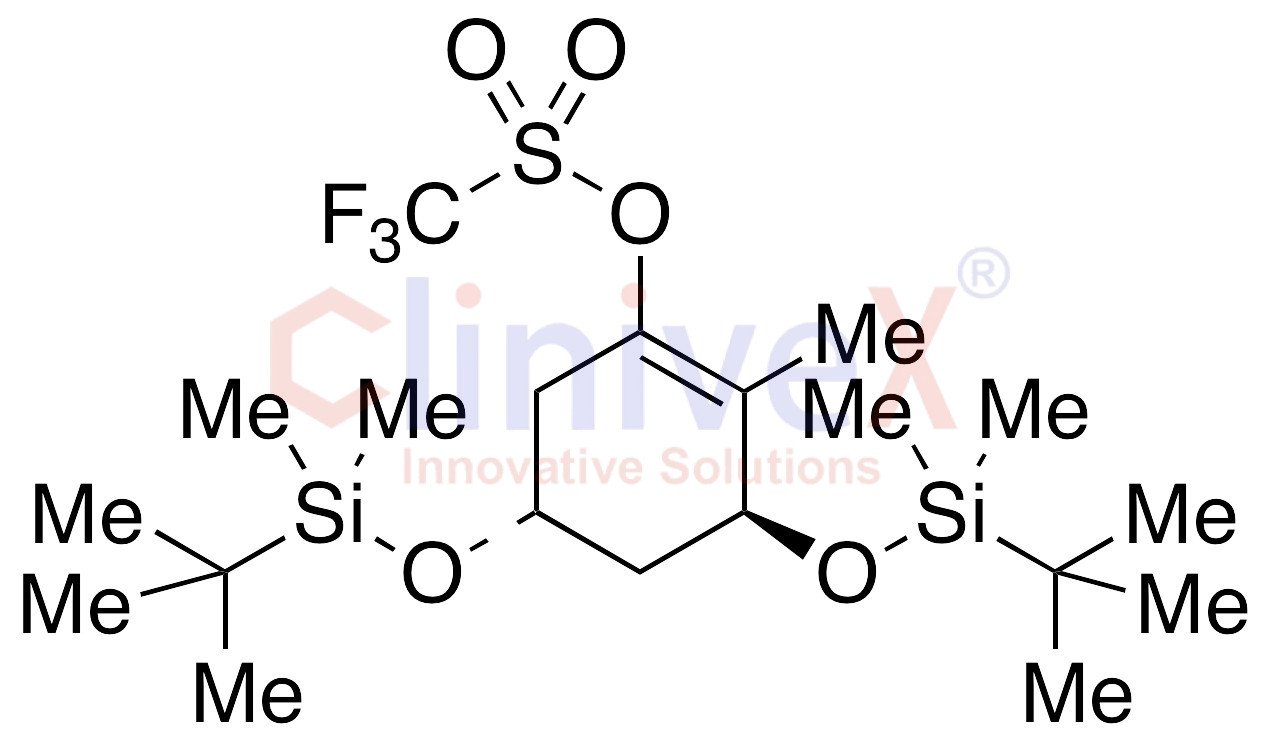 (3S,5S)-3,5-Bis(tert-butyldimethylsilyloxy)-2-methyl-1-cyclohexen-1-ol 1-Trifluoromethanesulfonate