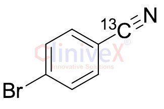 4-Bromobenzonitrile-cyano-13C