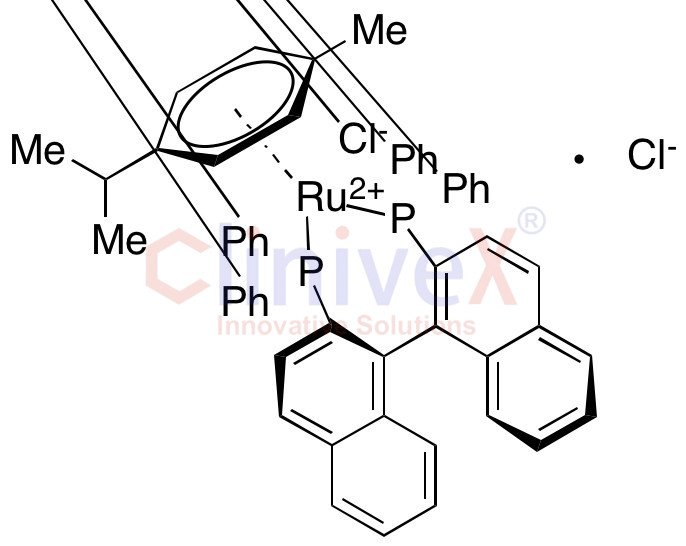 [2,2′-Bis(diphenylphosphino)-1,1′-binaphthalene]chloro(p-cymene)ruthenium Chloride