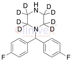 1-Bis(4-fluorophenyl)methyl Piperazine-d8