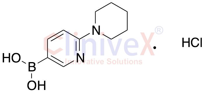 6-(Piperidin-1-yl)pyridin-3-ylboronic Acid Hydrochloride Salt (Technical Grade)