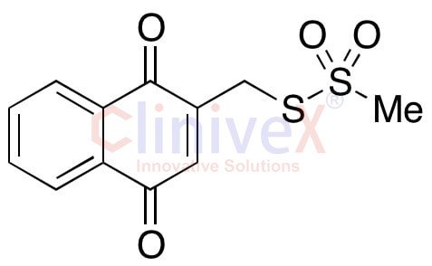 2-[[(Methylsulfonyl)thio]methyl]-1,4-naphthoquinone