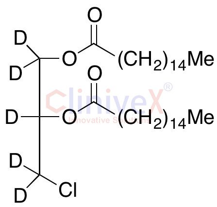 rac 1,2-Bis-palmitoyl-3-chloropropanediol-d5