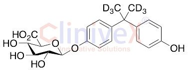 Bisphenol A-d6 Beta-D-Glucuronide