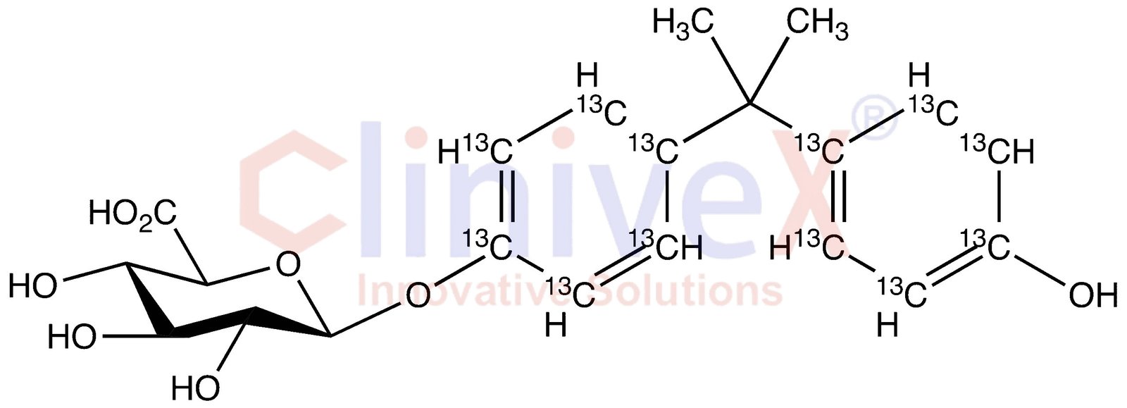 Bisphenol A-13C12 Beta-D-Glucuronide