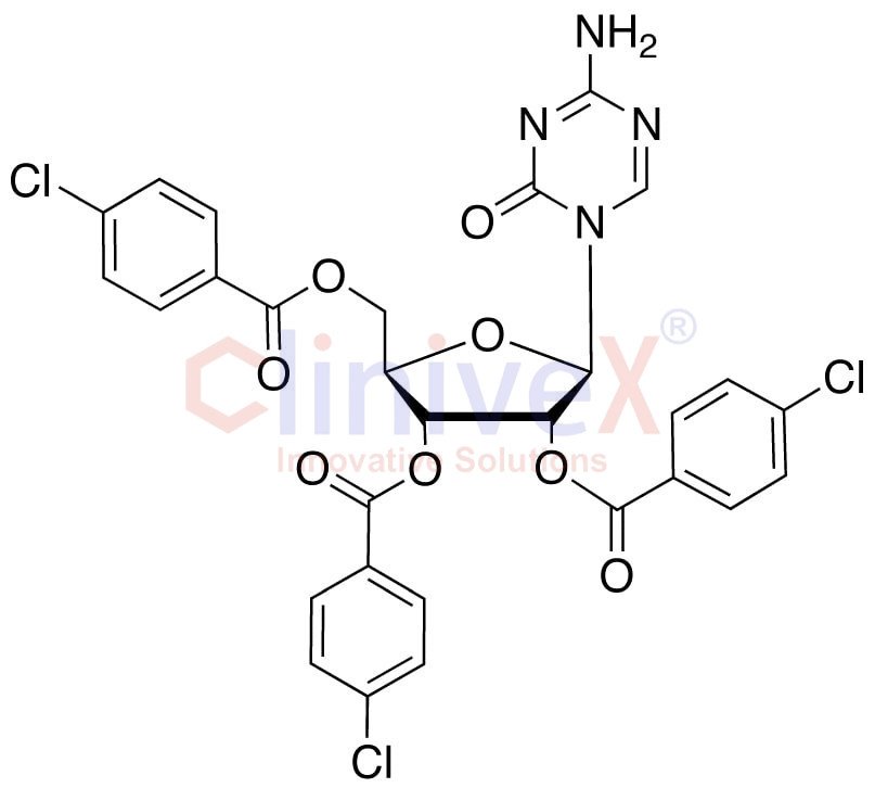 2’,3’,5’-Tri-O-(4-chlorobenzoyl) 5-Azacytidine