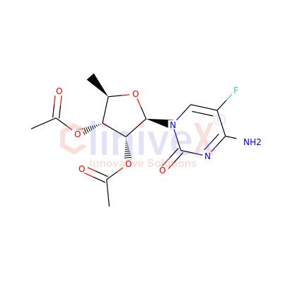 2’,3’-Di-O-acetyl-5’-deoxy-5-fluorocytidine