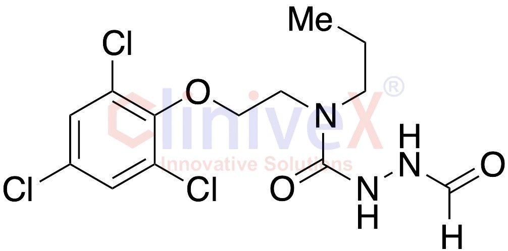 2-Formyl-N-propyl-N-[2-(2,4,6-trichlorophenoxy)ethyl]-hydrazinecarboxamide