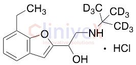 Bufuralol-d9 Hydrochloride