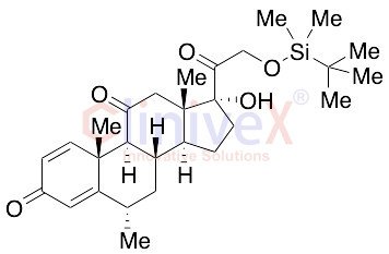 21-O-tert-Butyldimethylsilyl Methyl Prednisone