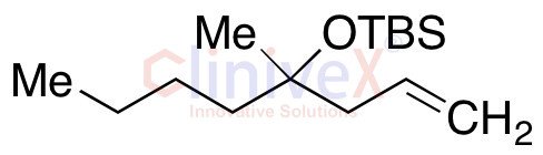 tert-Butyldimethyl((4-methyloct-1-en-4-yl)oxy)silane