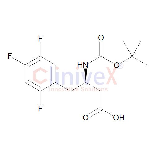 (R)-3-((tert-Butoxycarbonyl)amino)-4-(2,4,5-trifluorophenyl)butanoic Acid