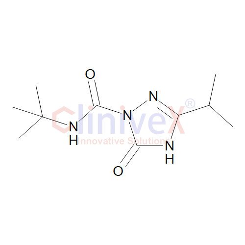 N-tert-Butyl-3-isopropyl-5-oxo-4,5-dihydro-1H-1,2,4-triazole-1-carboxamide