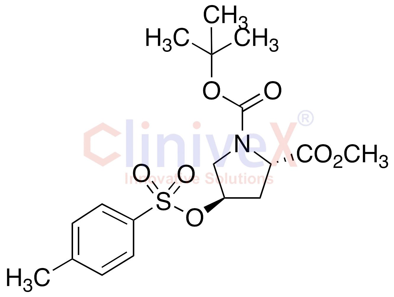 trans-N-tert-Butyloxycarbonyl-4-tosyloxy-L-proline Methyl Ester