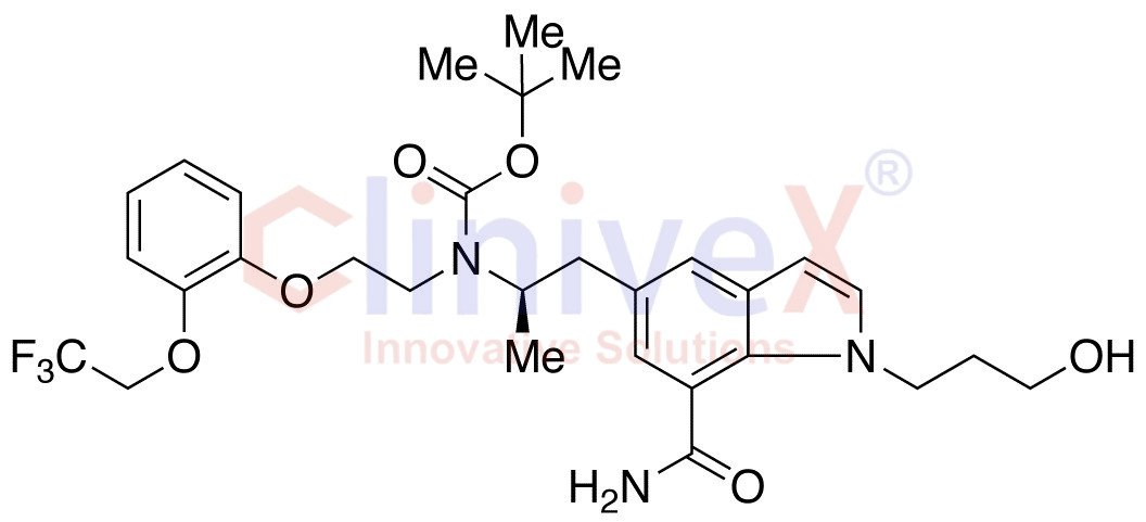 N-tert-Butyloxycarbonyl Dehydro Silodosin