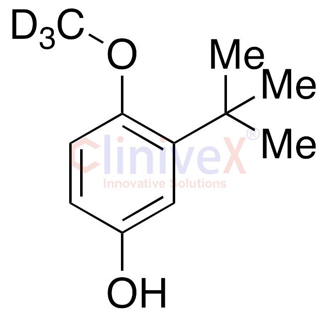 2-tert-Butyl-4-hydroxyanisole-d3