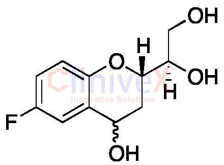 (1R)-1-((2S)-6-Fluoro-4-Hydroxychroman-2-yl)ethane-1,2-diol
