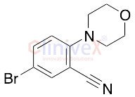 5-Bromo-2-(morpholino)benzonitrile