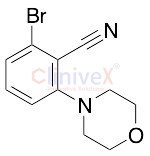 2-Bromo-6-morpholinobenzonitrile