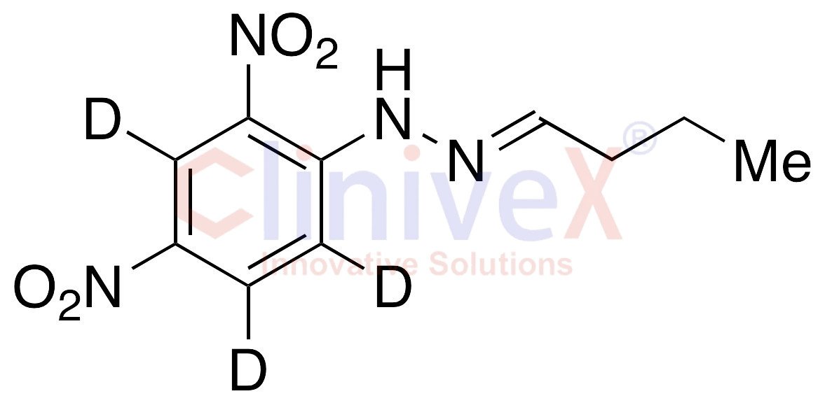 Butyraldehyde 2,4-Dinitrophenylhydrazone-d3