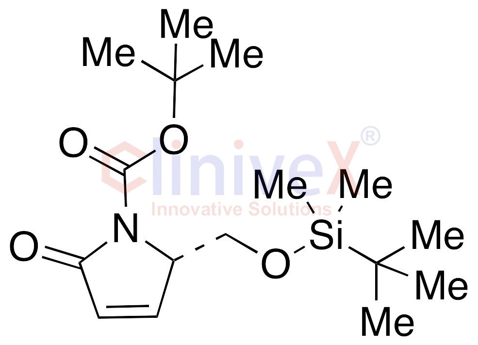 (2S,3R)-N-(tert-Butyloxycarbonyl)-O-(tert-butyl)dimethylsilyl-3,4-dehydro-pyroglutaminol