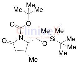 (2S,3R)-N-(tert-Butyloxycarbonyl)-O-(tert-butyl)dimethylsilyl-3,4-dehydro-3-methyl-pyroglutaminol